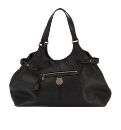 Somerset Tote, Leather, Black, 1359585, DB, 2*